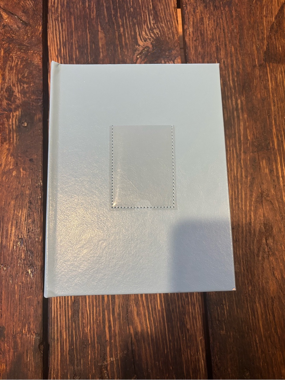 Light Blue Polaroid Photo Album